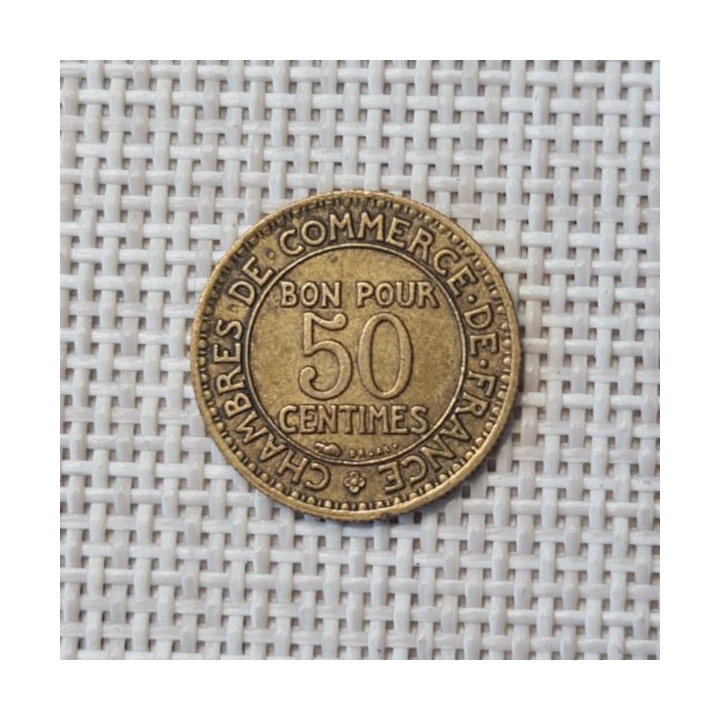 France 50 Centimes 1926 KM-884 VF
