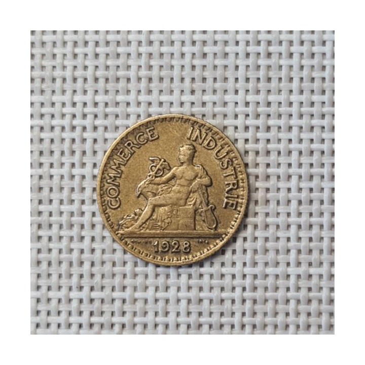France 50 Centimes 1928 KM-884 VF