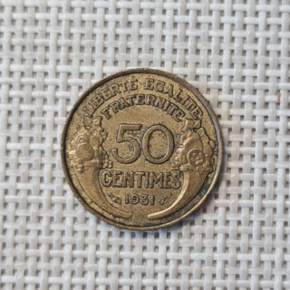 France 50 Centimes 1931 KM-894 VF
