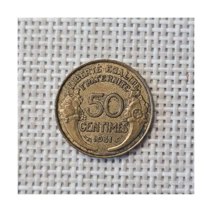 France 50 Centimes 1931 KM-894 VF