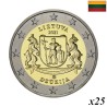 Lithuania 2 Euro 2021 "Dzūkija" Roll