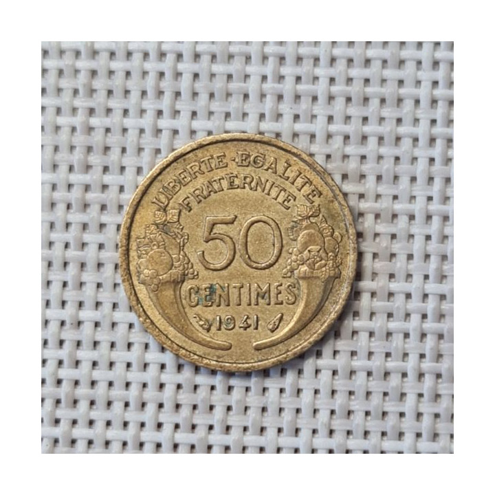France 50 Centimes 1941 KM-894 XF