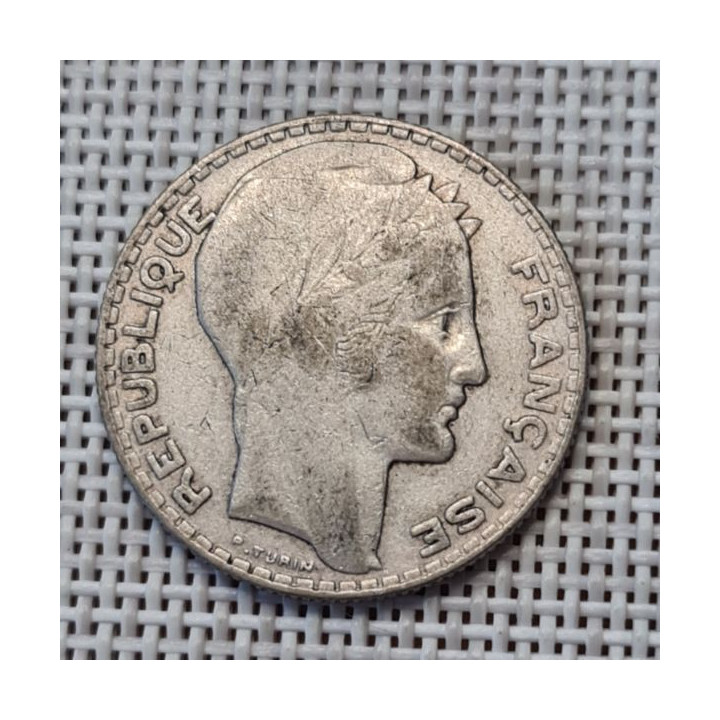 France 10 Francs 1934 KM-878 VF
