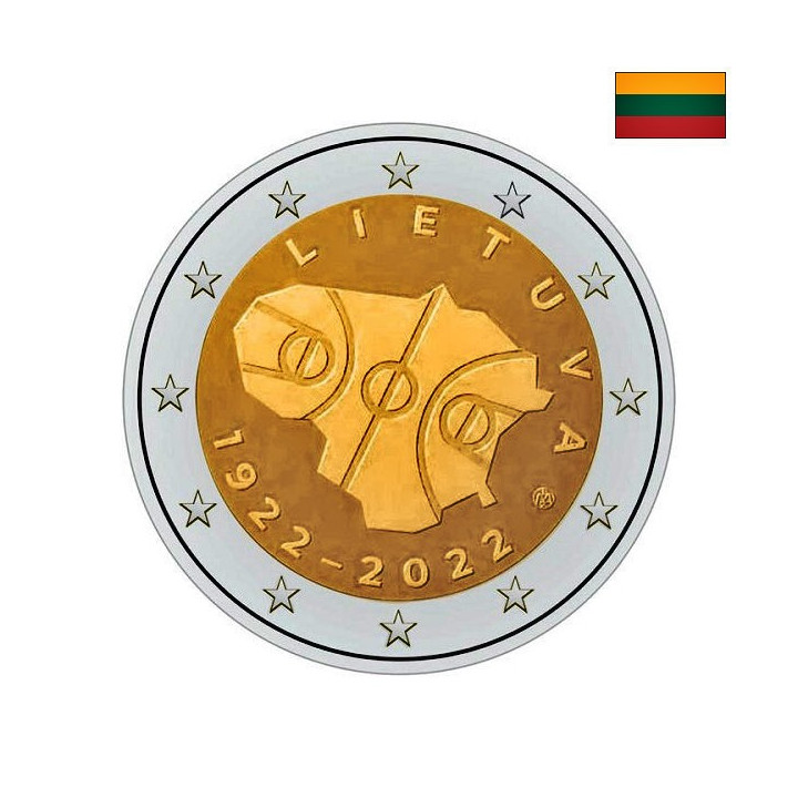 Lithuania 2 Euro 2022 "Basketball" UNC