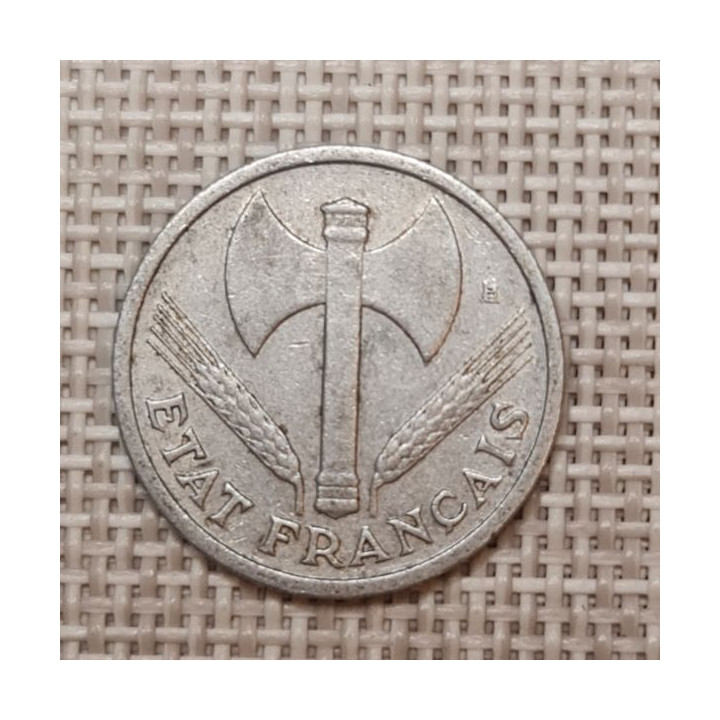 France 1 Franc 1942 KM-902 VF