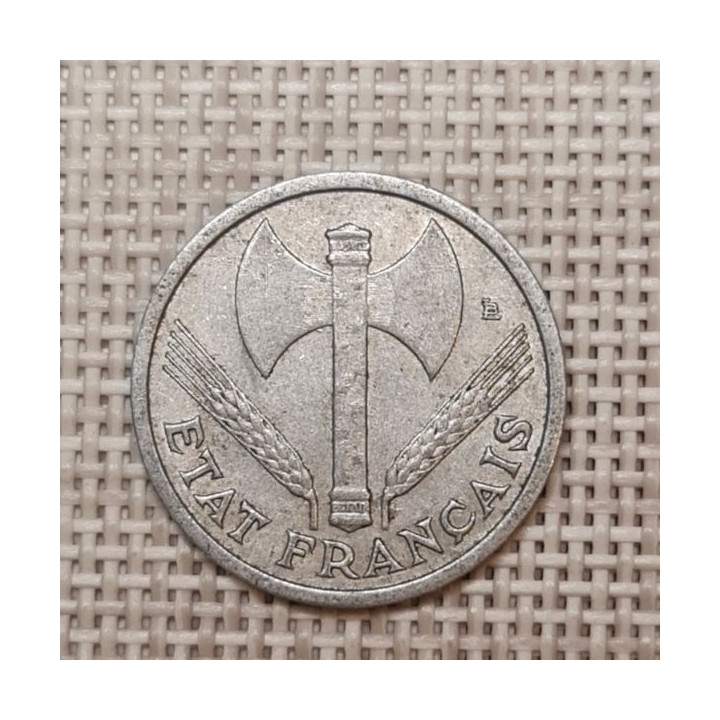 France 1 Franc 1944 KM-902 VF