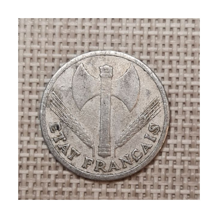 France 1 Franc 1944 "C" KM-902 VF