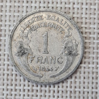 France 1 Franc 1944 KM-885a VF