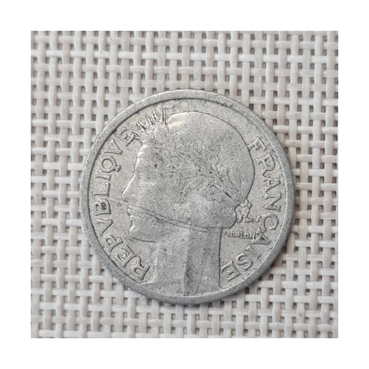 France 1 Franc 1944 "C" KM-885a VF