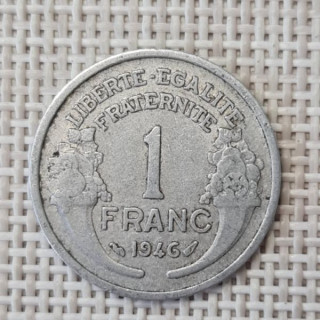 France 1 Franc 1946 KM-885a VF