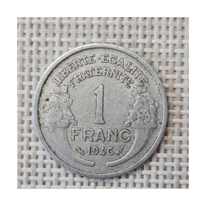 France 1 Franc 1946 KM-885a VF