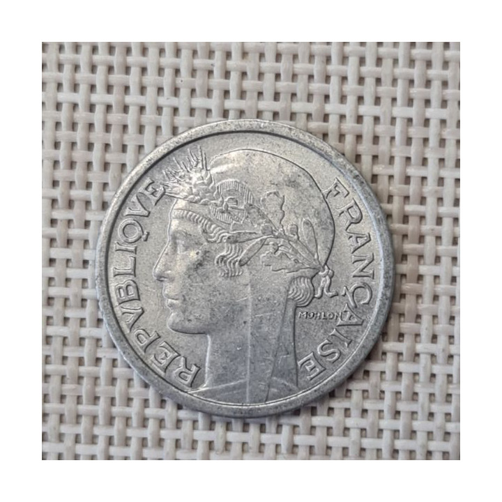 France 1 Franc 1947 KM-885a XF