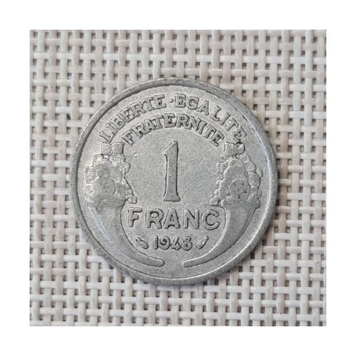 France 1 Franc 1948 KM-885a VF
