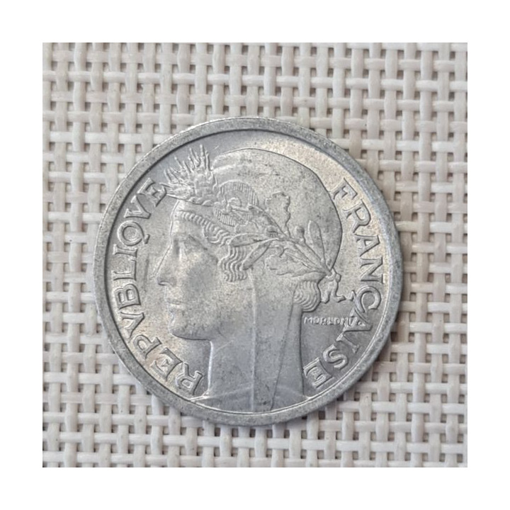 France 1 Franc 1948 KM-885a XF