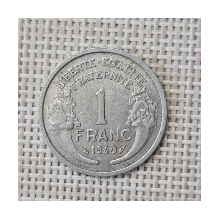 France 1 Franc 1949 KM-885a VF
