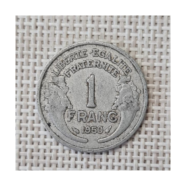 France 1 Franc 1950 KM-885a VF