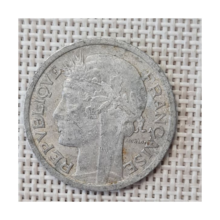 France 2 Francs 1946 "B" KM-886a VF
