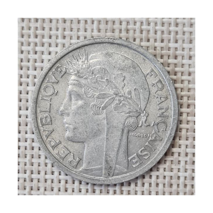 France 2 Francs 1949 KM-886a VF