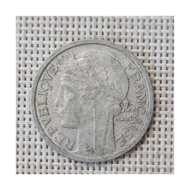 France 2 Francs 1958 KM-886a VF