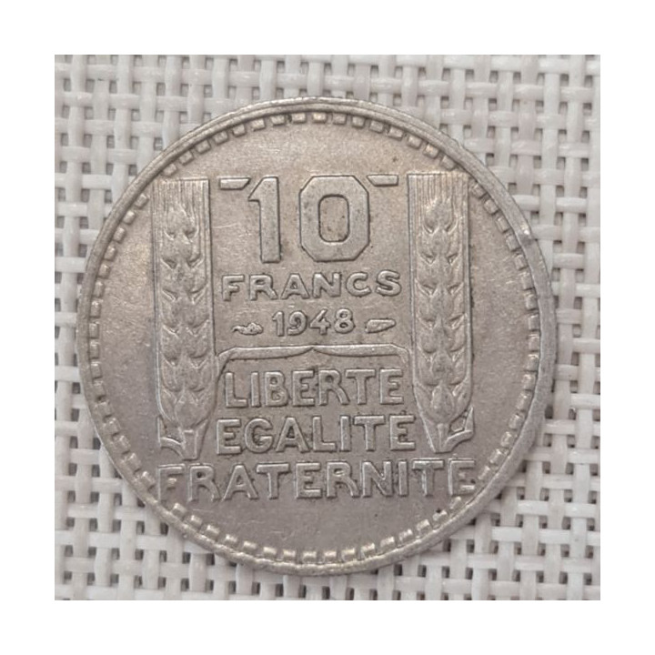 France 10 Francs 1948 KM-909 VF