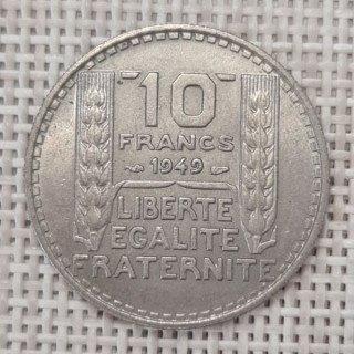 France 10 Francs 1949 KM-909 XF