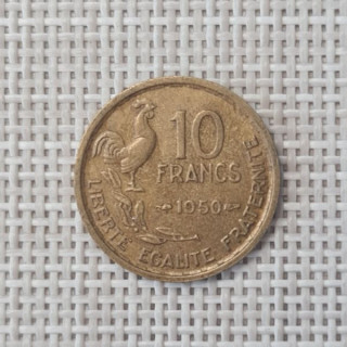 France 10 Francs 1950 KM-915 VF