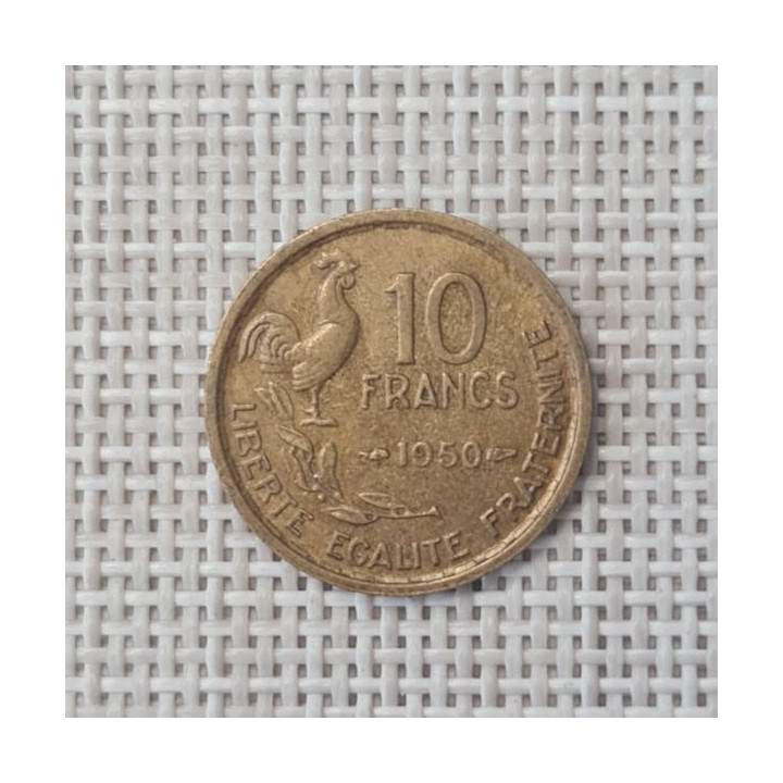 France 10 Francs 1950 KM-915 VF