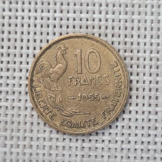 France 10 Francs 1955 KM-915 VF