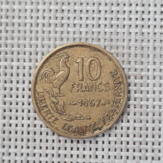 France 10 Francs 1957 KM-915 VF