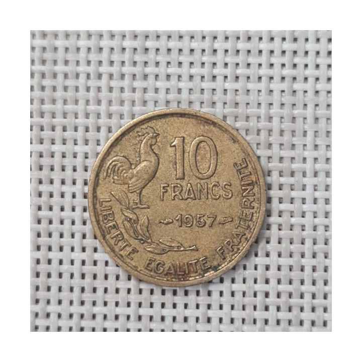 France 10 Francs 1957 KM-915 VF