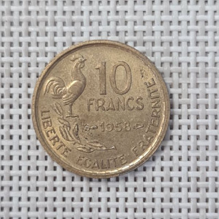 France 10 Francs 1958 KM-915 XF