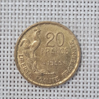 France 20 Francs 1950 KM-916 XF