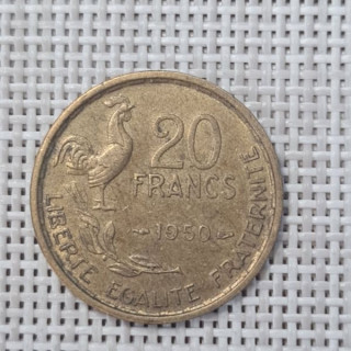 France 20 Francs 1950 KM-917 VF