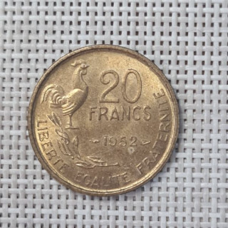 France 20 Francs 1952 KM-917 XF