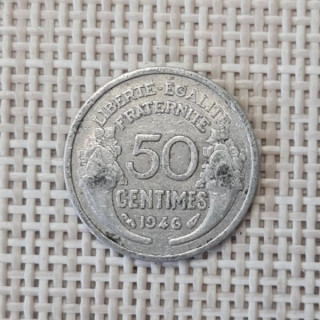 France 50 Centimes 1946 KM-894a VF
