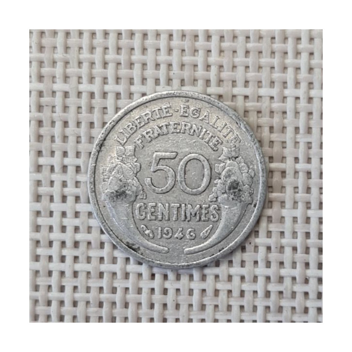 France 50 Centimes 1946 KM-894a VF