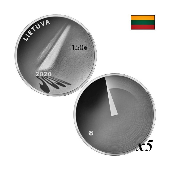 Lithuania 1,50 Euro 2020 "Hope" KM-254 Bag