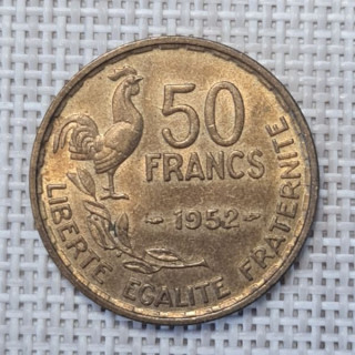 France 50 Francs 1952 KM-918 XF