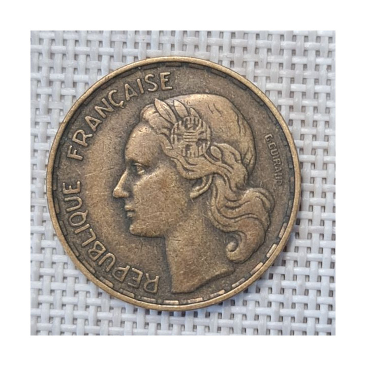 France 50 Francs 1953 "B" KM-918 VF