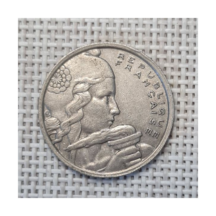France 100 Francs 1954 KM-919 VF