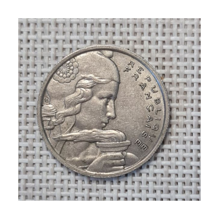 France 100 Francs 1955 KM-919 VF