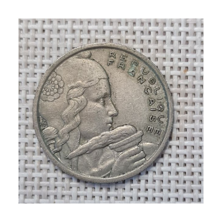 France 100 Francs 1955 "B" KM-919 VF