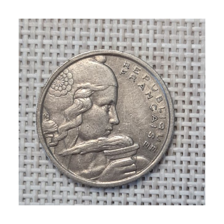 France 100 Francs 1956 "B" KM-919 VF