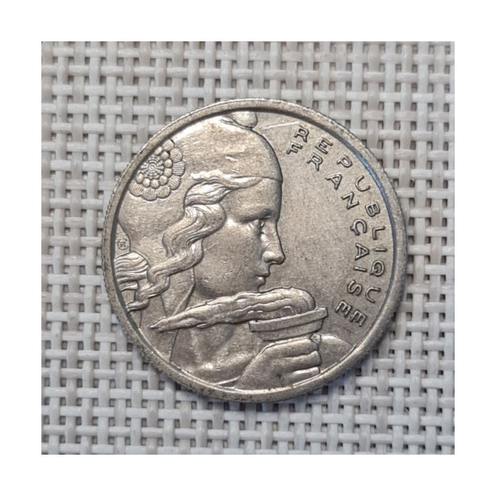 France 100 Francs 1957 "B" KM-919 VF