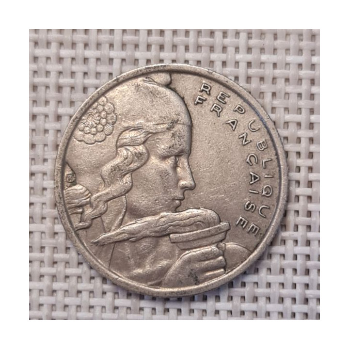 France 100 Francs 1958 "B" KM-919 VF