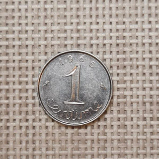 France 1 Centime 1965 KM-928 VF