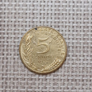 France 5 Centimes 1982 KM-933 VF