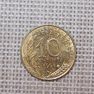 France 10 Centimes 1998 KM-929 VF