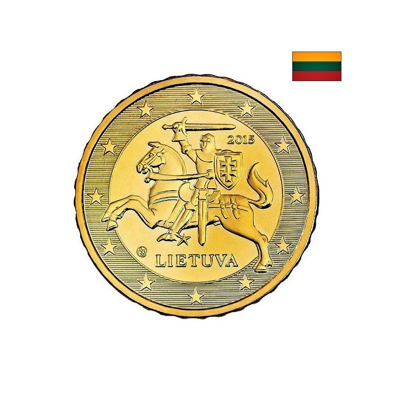 Lithuania 50 Euro Cent 2015 KM-210 UNC