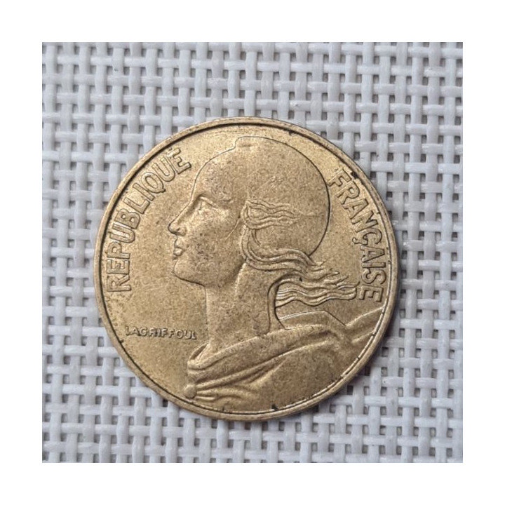 France 20 Centimes 1987 KM-930 VF